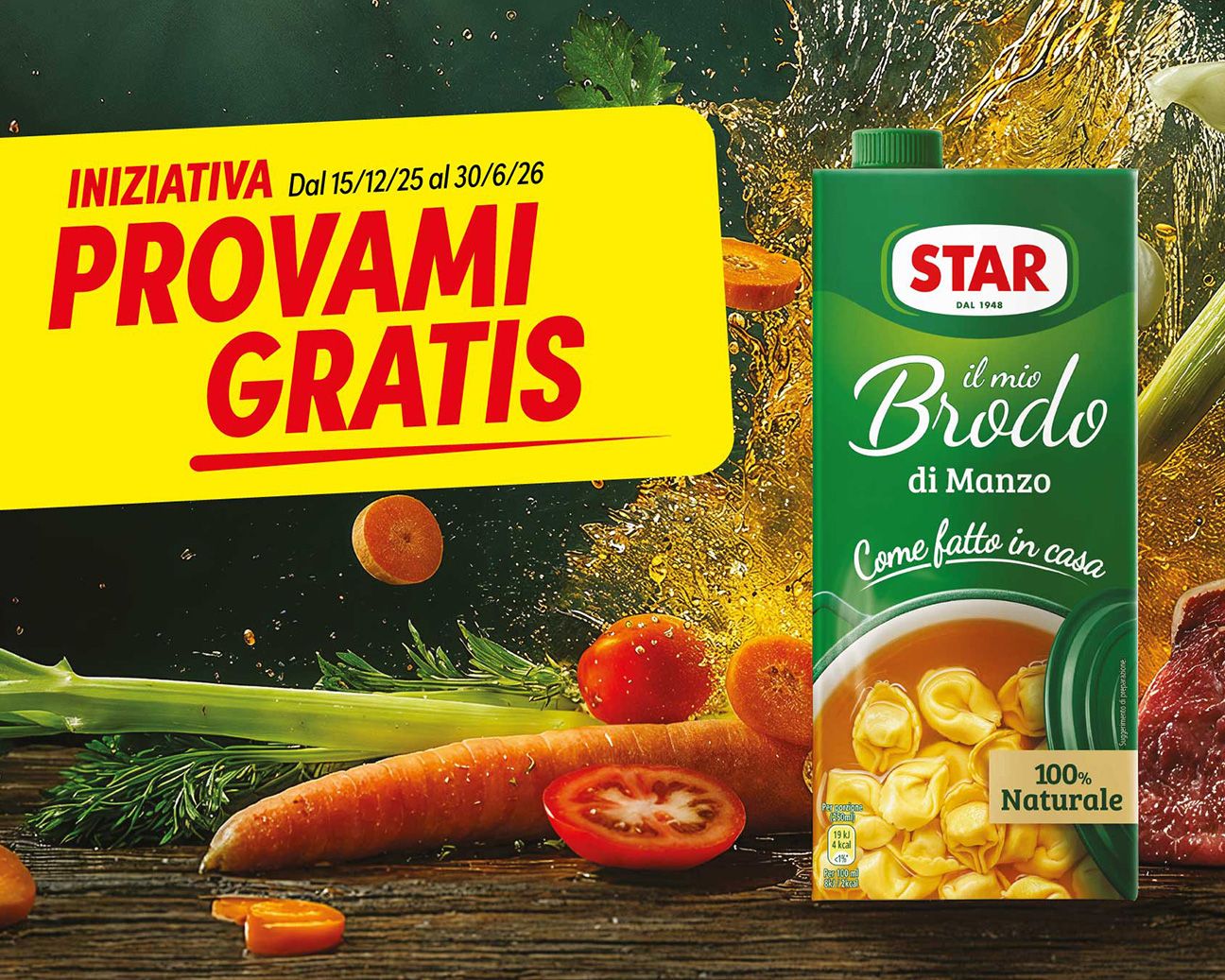 INIZIATIVA PROVA GRATIS IL MIO BRODO STAR